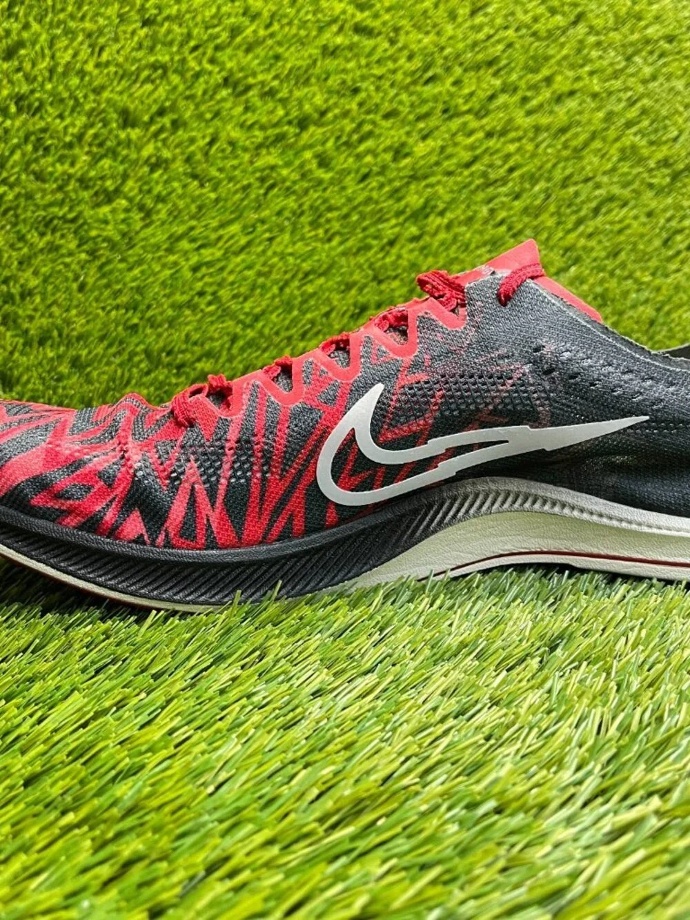 Nike ZoomX Dragonfly Bowerman Mens Size 14 Black Red Running‎ Track Spikes Shoes